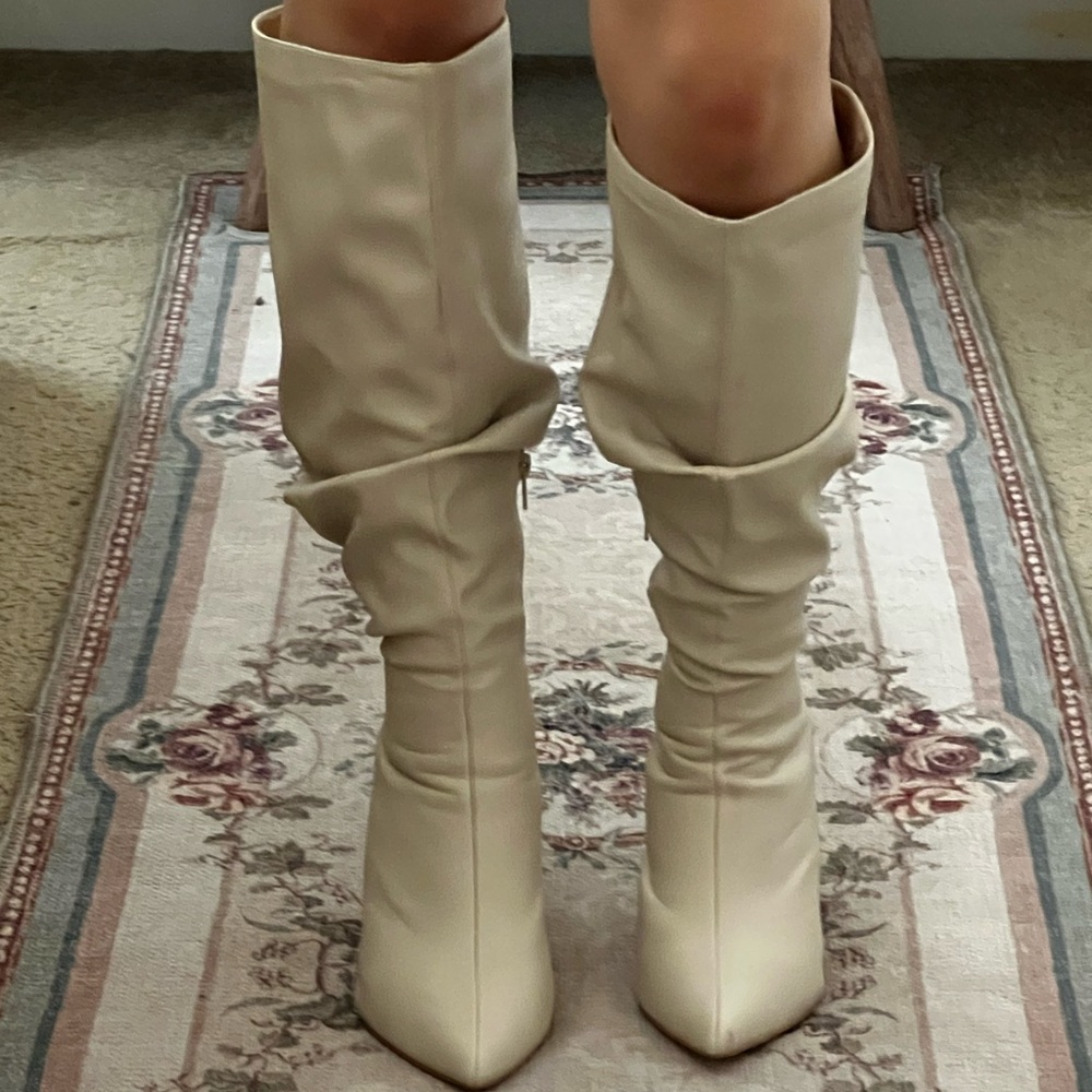 ✨ Off-Duty Model Slouch Boots - Picture 3 of 8